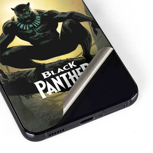 Marvel Black Panther TChalla King of Wakanda Galaxy S22 Plus Skin